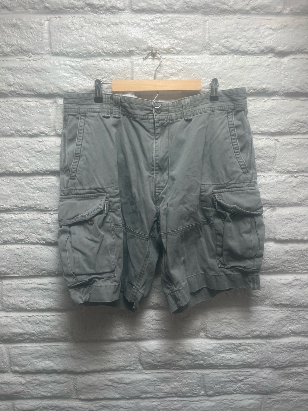 Polo by Ralph Lauren Men's Gray Cargo Shorts